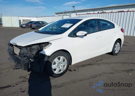 2015 Kia Forte Lx из США, поврежденный, VIN KNAFX4A65F5417266